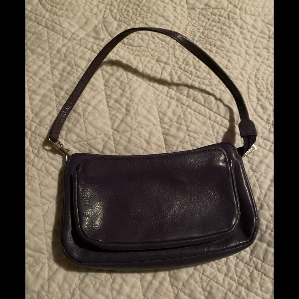 Cute purple clutch purse